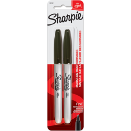 Photo of Sharpie Fine Black Marker 2 Pack