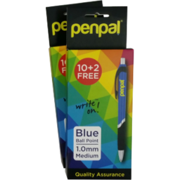 Photo of Penpal Blue Pens 10+2 Pack
