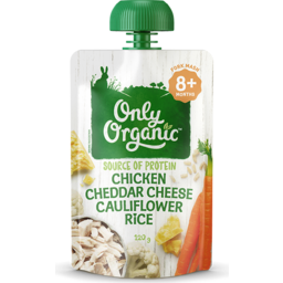 Photo of Only Organic Chicken Cheese Cauliflower Rice 8+ Months