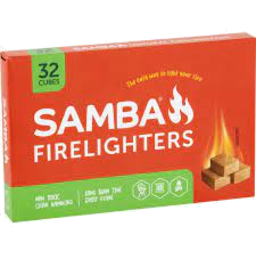 Photo of Samba Wooden Firelighters 32 Pack