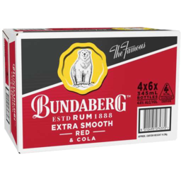 Photo of Bundaberg Red Rum & Cola Cans