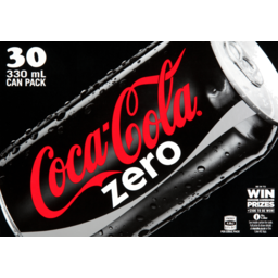 Photo of Coca Cola Zero Cans 330ml 30 Pack
