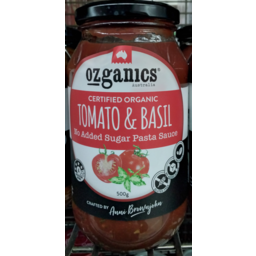 Photo of Ozganics Tomato And Basil Pasta Sauce