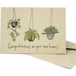 Photo of Deer Daisy  Card - Congratulations On Your New Home