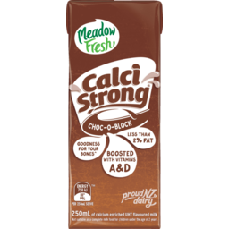 Photo of Meadow Fresh Milk UHT Calci Strong Chocolate 250ml