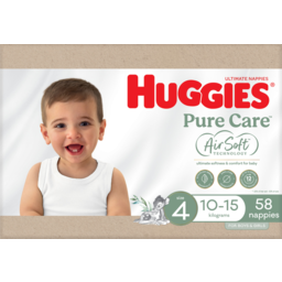 Photo of Huggies Ultimate Nappies For Boys & Girls 10-15kg Size 4 58 Pack
