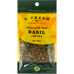 Photo of G Fresh Basil Leaves 10g