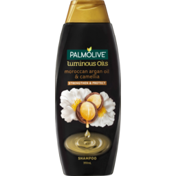 Photo of Palmolive Luminous Oils Hair Shampoo, , Moroccan Argan Oil And Camellia, Strengthen And Protect 350ml