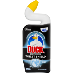 Photo of Duck Extra Power Toilet Shield, Gel Toilet Cleaner Ocean Burst