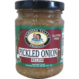 Photo of Zimmys Barossa Valley Pickled Onion Relish 250g