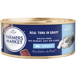 Photo of Farmers Market Cat Food Grain Free Real Tuna in Gravy