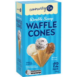 Photo of Comm Co Waffle Cones Nat