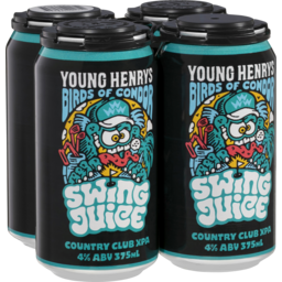 Photo of Young Henrys X Birds Of Condor Swing Juice - Country Club Xpa4 Pack