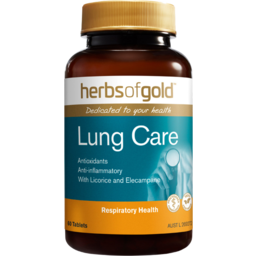 Photo of HERBS OF GOLD Lung Care Respiratory Health 60tabs