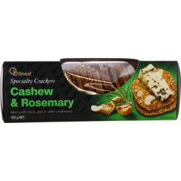 Photo of Ob Finest Crackers Cashew & Rosemary 150gm
