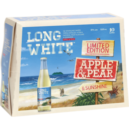Photo of Long White 4.8% Apple & Pear 10x320ml Bottles
