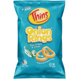 Photo of Thins Onion Rings Sour Cream And Chives