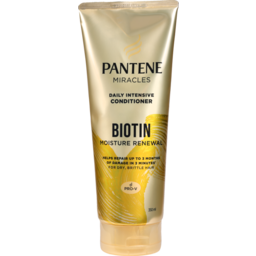 Photo of Pantene Miracles Biotin Moisture Renewal Daily Intensive Conditioner 350ml
