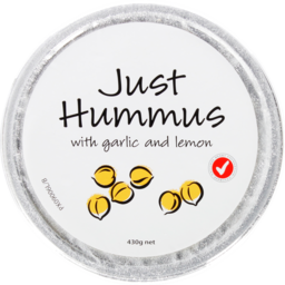 Photo of Just Hummus Garlic & Lemon 430g
