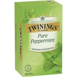 Photo of Twinings Herbal Infusions Bags Pure Peppermint 40 Pack 80g