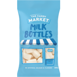 Photo of The Market Candy Milk Bottles
