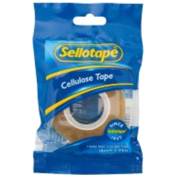 Photo of Sellotape Cellulose 18mmx33m Each