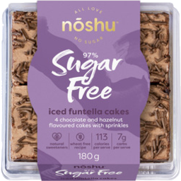 Photo of Noshu 97% Sugar Free Cake Iced Funtella 180gm