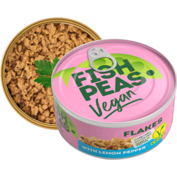 Photo of Fish Peas Vegan Flakes Lemon Pepper