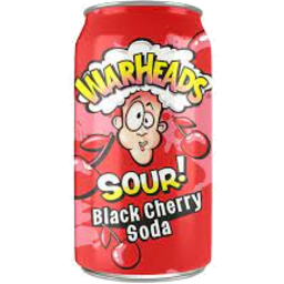 Photo of Warhead Soda Black Cherry 355ml