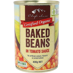 Photo of CHEFS CHOICE Org Baked Beans In Tomato Sauce