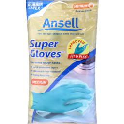 Photo of Ansell Gloves Super Medium 1 Pair