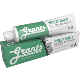 Photo of Grants Toothpaste - Mild Mint With Aloe Vera