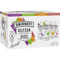 Photo of Smirnoff Seltzer Mixed Pack Can