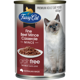 Photo of Fussy Cat Grain Free Beef Mince Casserole Wet Cat Food
