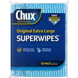Photo of Chux® Original Superwipes® Extra Large 10 Each 