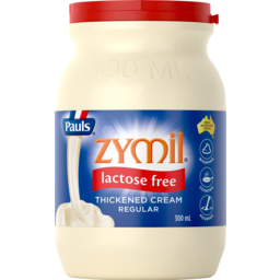Photo of Pauls Zymil Lactose Free Thickened Cream 300ml
