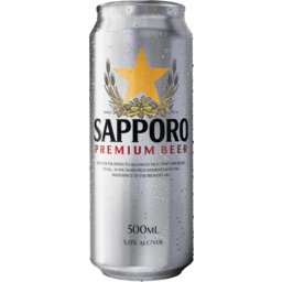 Photo of Sapporo Premium Beer Can 500ml