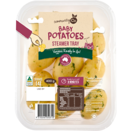 Photo of Community Co Baby Potatoes Steamer Tray 400g