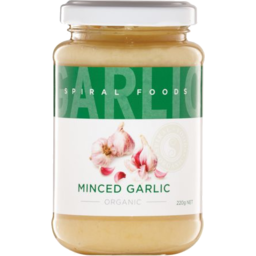 Photo of Spiral Foods Organic Minced Garlic 220g