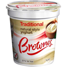 Photo of Brownes Yoghurt Traditional Natural