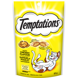 Photo of Whiskas Temptations Cat Treats Chicken Flavour 85g