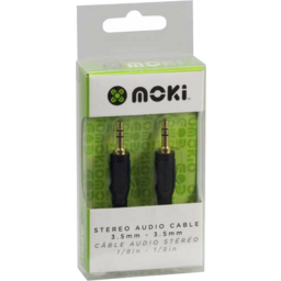 Photo of Moki Stereo Audio Cable 1pk