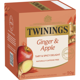 Photo of Twinings Tea bags Ginger and Apple 10pk
