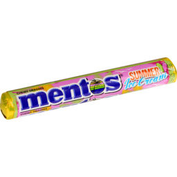 Photo of Mentos Candy Summer Ice Cream Roll 37.5g