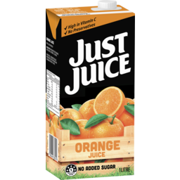 Photo of Just Juice Orange Unsweetened 1L