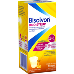 Photo of Bisolvon Duo Syrup 100ml 100ml