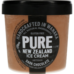 Photo of Pure NZ Gluten Free Ice Cream Dark Chocolate