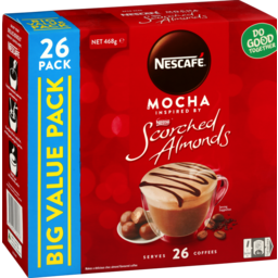 Photo of Nescafe Coffee Mix Scorched Almond Mocha 26 Pack