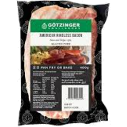 Photo of Gotzinger American Bacon Rindless 400gm