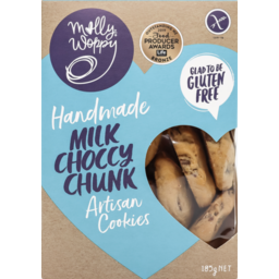 Photo of Molly Woppy Artisan Cookies Gluten Free Milk Choccy Chunk